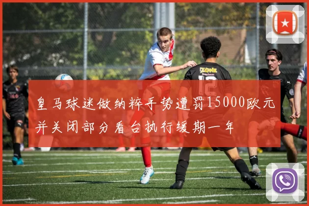 皇马球迷做纳粹手势遭罚15000欧元并关闭部分看台执行缓期一年